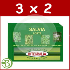 Pacote 3x2 Salvia Forte Eco 60 Cápsulas Integralia