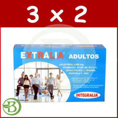 Pacote 3x2 Extralia Adultos 20 Frascos Integralia