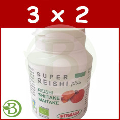 Pacote 3x2 Super Reishi Plus 90 Cápsulas Integralia