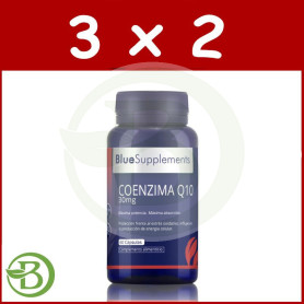 Pack 3x2 Coenzima Q10 60 Capsulas Ergonat