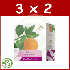 Pack 3x2 Citrus + Té Verde 14 Sobres Conatal