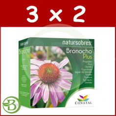 Pack 3x2 Bronocho Plus 20 Envelopes Conatal