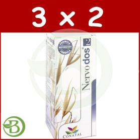 Pack 3x2 Nervodos Plus Ashwagandha 14 Sobres Conatal