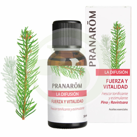 Mistura para Difusor Força e Vitalidade 30Ml Pranarom