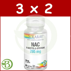 Pacote 3x2 Nac 295Mg. 60 Cápsulas Solaray