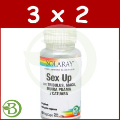 Pacote 3x2 Sex Up 60 Cápsulas Solaray