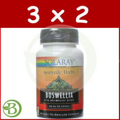 Pacote 3x2 Boswellia 300Mg. 60 Cápsulas Solaray