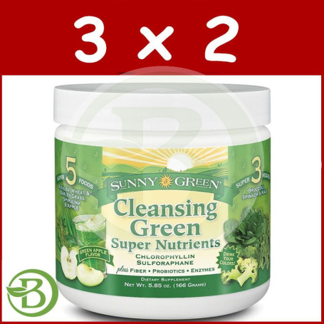 Pack 3x2 Cleansing Green 20 Tomas Solaray