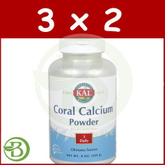 Pacote 3x2 Coral Cálcio 225Gr. Kal