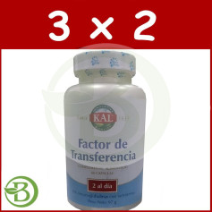 Pacote 3x2 Fator de Transferência 60 Cápsulas KAL