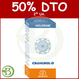 Holoram Cronisol-D 60 Cápsulas Equisalud Pack (2a Ud al 50%)