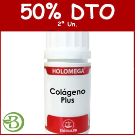 Holomega Colágeno Plus 50 Cápsulas Equisalud Pack (2a Ud al 50%)