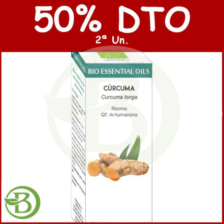 Bio Essential Oil Cúrcuma 10Ml. Equisalud Pack (2a Ud al 50%)