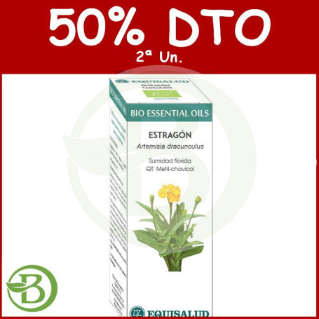 Bio Essential Oil Estragón 10Ml. Equisalud Pack (2a Ud al 50%)