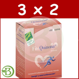 Pack 3x2 Fitoquinona 10 60 Cápsulas 100% Natural