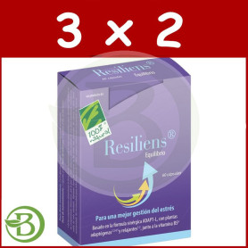 Pack 3x2 Resiliens Equilibrio Capsulas 100% Natural