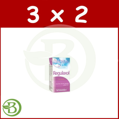 Pack 3x2 Zentrum Regulaxol Forte 30 Capsulas Ynsadiet