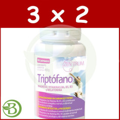 Pacote 3x2 Zentrum Triptofano 60 Comprimidos Ynsadiet