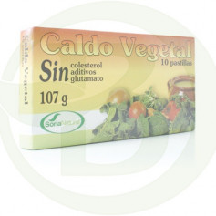 Caldo de vegetais 10 comprimidos Soria Natural