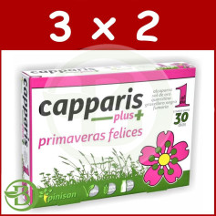 Pacote 3x2 Capparis Plus 30 Cápsulas Pinisan