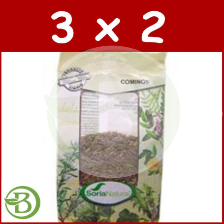 Pack 3x2 Cominos Bolsa 50Gr. Soria Natural