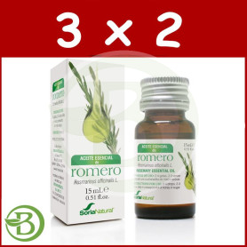 Pack 3x2 Aceite Esencial de Romero Soria Natural