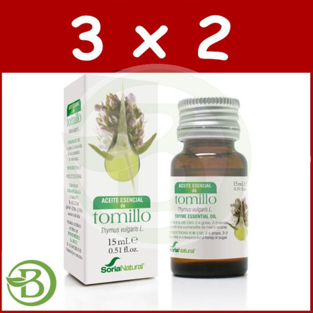 Pack 3x2 Aceite Esencial de Tomillo Soria Natural