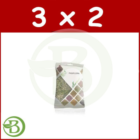 Pack 3x2 Pasiflora Bolsa Soria Natural