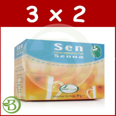 Pacote 3x2 Senn Infusões 20 Filtros Naturais Soria