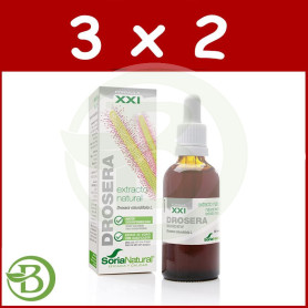 Pack 3x2 Extracto de Drosera Fórmula XXI 50Ml. Soria Natural