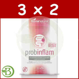 Pack 3x2 Probinflam 20 Cápsulas Soria Natural