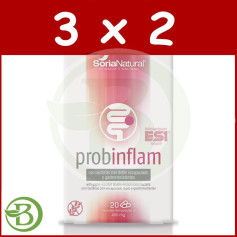 Pacote 3x2 Probinflam 20 Cápsulas Soria Natural