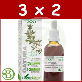 Pack 3x2 Extracto De Gayuba Formula XXI 50Ml. Soria Natural