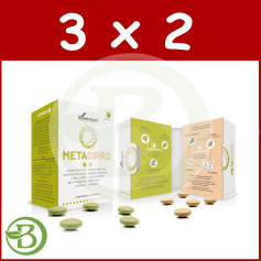 Pacote 3x2 Metacirr2 120 Comprimidos Soria Natural