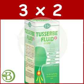 Pack 3x2 Tusserbe Fluid 2 180Ml. ESI - Trepat Diet