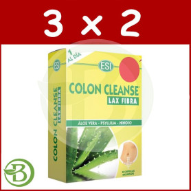 Pack 3x2 Colon Cleanse Lax Fibra 30 Cápsulas Esi