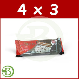 Pack 4x3 Barrita Proteicas Stracciatella 47Gr. Herbora