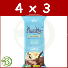 Pack 4x3 Lanches Choco Leite Baunilha Herbora