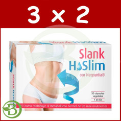 Pacote 3x2 Slank H2o Slim 30 Cápsulas Espadiet