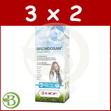 Pack 3x2 Brondosan 250Ml. HCF