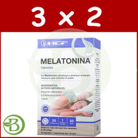 Pack 3x2 Melatonina 30 Cápsulas HCF