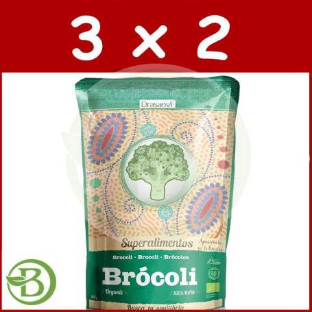 Pack 3x2 BrÓcoli Doypack 150Gr. Drasanvi