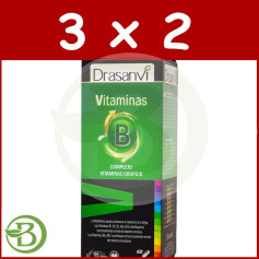 Pacote 3x2 Vitamina B Complexo 60 Cápsulas Drasanvi