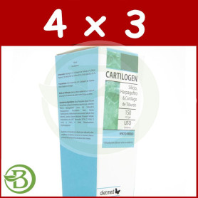 Pack 4x3 Cartilogen Gel 150Ml. Dietmed