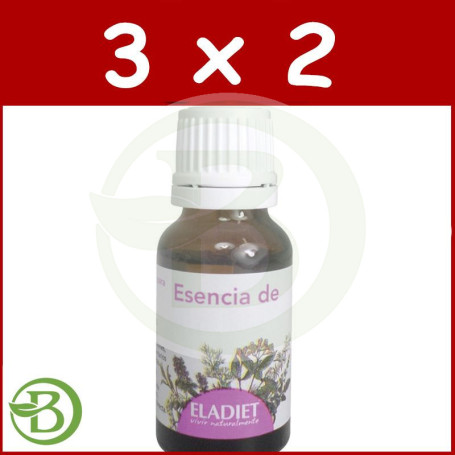 Pack 3x2 Aceite Esencial de Tomillo 15Ml. Eladiet