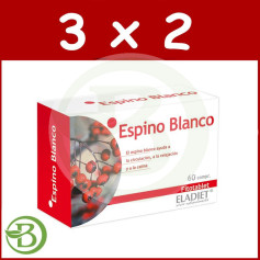 Pacote 3x2 Espinheiro 60 Comprimidos Eladiet