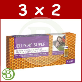 Pack 3x2 Jellyor Super-I 20 Viales Eladiet