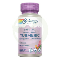 Cúrcuma 600Mg. 30 Cápsulas Solaray