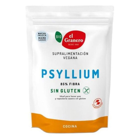 Psyllium Orgânico Sem Glúten 125Gr el Granero