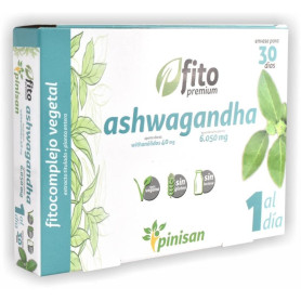 Ashwagandha 30 cápsulas Phyto Premium, Pinisan